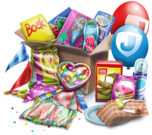 Verjaardagsbox Stichting Jarige Job
