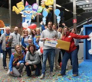 Stichting Jarige Job - postcode loterij